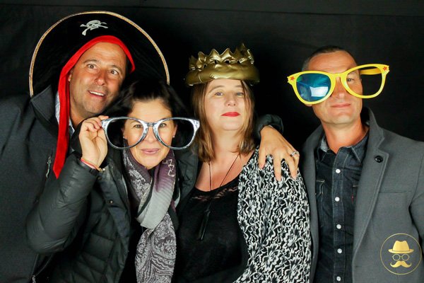 Corporate Event Photo Booth with props