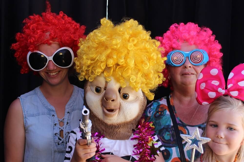 Photo booth children's party fun