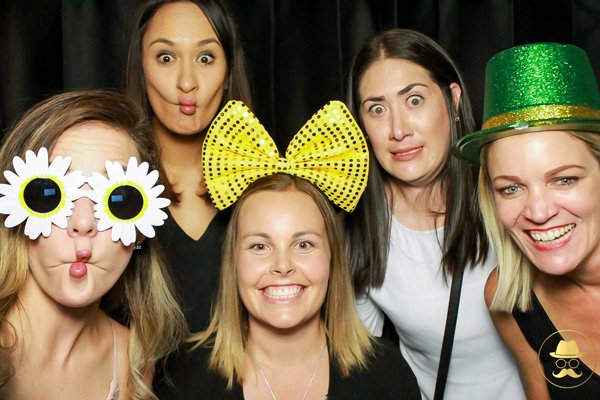 School ball photo booth photos