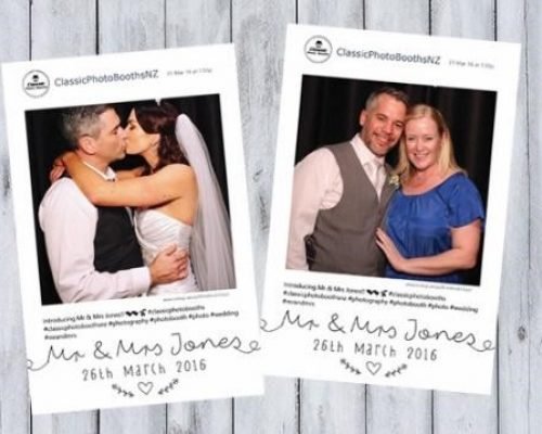 Live Instagram printer photo booth